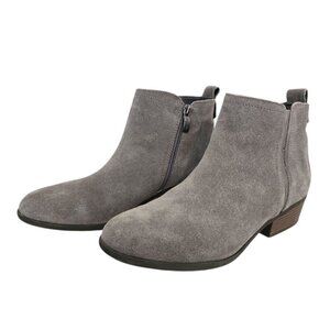 Michael by Michael Shannon Gray Suede Colton Ankle Bootie Sz 8